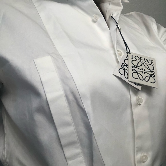 Authentic Loewe dress bib shirt size 41/L unique - Picture 3 of 8
